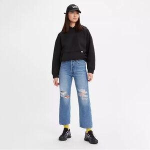 high waisted levis jeans